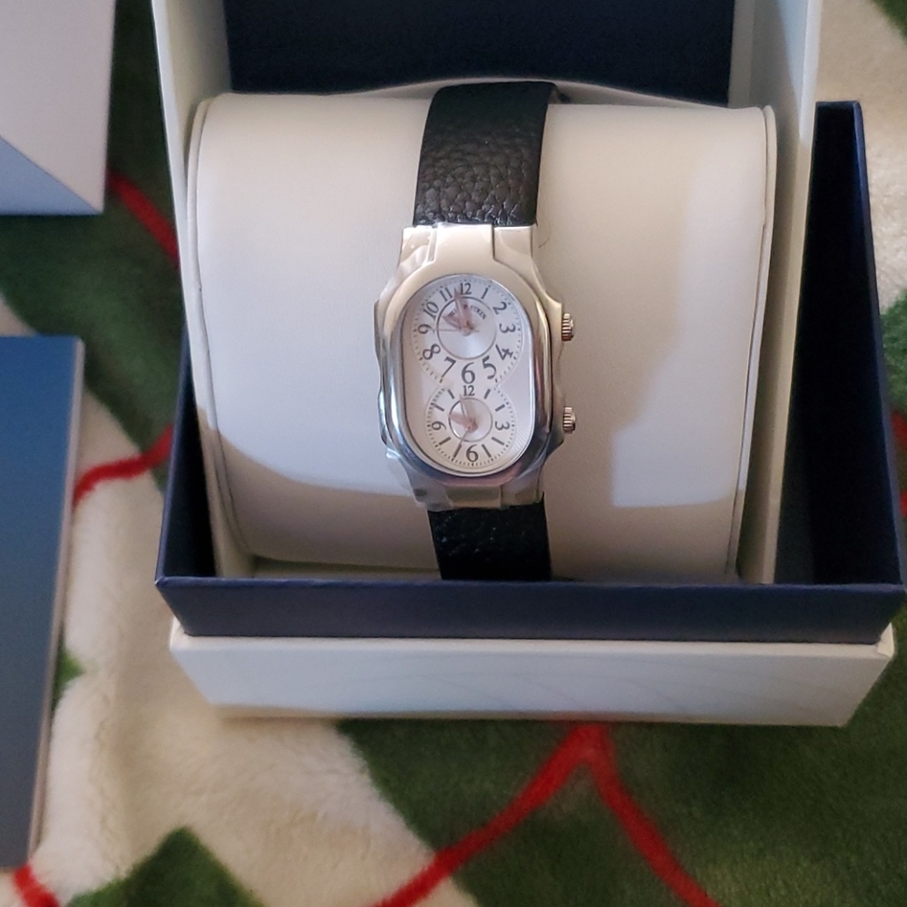Philip stein  HP dual time zone Swiss watch warranty absolutely gorgeous